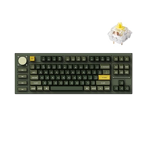 Keychron Q3 Pro SE Wireless Custom Mechanical Keyboard, Full Aluminum QMK Programmable TKL Layout Bluetooth/Wired RGB with Hot-swappable Keychron K Pro Red Switch Compatible with Mac Windows Linux