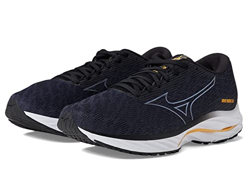 Mizuno Men's Wave Rider 26 | Neutral Running Shoe | Odyssey Grey/Metallic | US 11