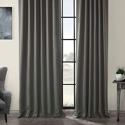 HPD Half Price Drapes Room Darkening Curtains 96 Inches Long for Bedroom & Living Room (1 Panel), 50 X 96, Solarium Yellow
