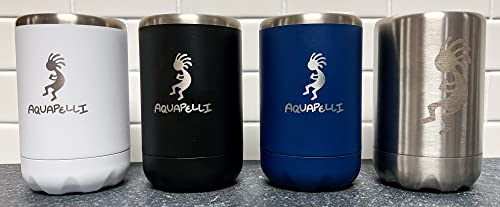 Aquapelli Vacuum Insulated Can Cooler, Regular, Arctic White