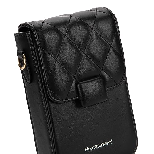 Montana West Small Crossbody Cell Phone Purse for Women RFID Blocking Cellphone Wallet Purses Travel Size MWC-207CF