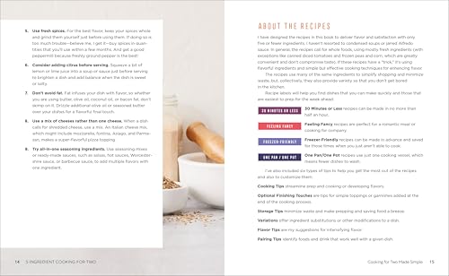 5-Ingredient Cooking for Two: 100+ Recipes Portioned for Pairs