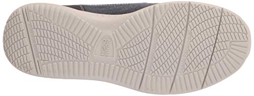 Nunn Bush Men's Conway Canvas Slip-ON MOC Toe Loafer, Gunmetal, 10.5