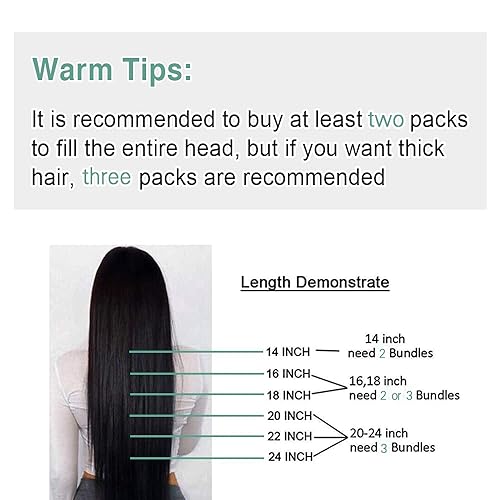 Lysilf Clip in Hair Extensions for Black Women Brazilian Virgin Human Hair Extension Straight 8Pcs Remy Hair Extensions Clip in Human Hair with 18Clips Double Lace Weft 120Gram (12Inch, #1B)