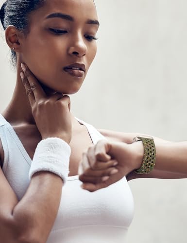 W-RARA Sport Band Compatible with Apple Watch Band 38mm 40mm 41mm 42mm 44mm 45mm 49mm for Women Men, made from Recycled Plastic - Soft Breathable Strap for iWatch Series SE 9 8 7 6 5 4 3 2 1 Ultra 1 2