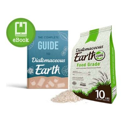 DiatomaceousEarth 10 LBS Food Grade Diatomaceous Earth - 100% Organic All Natural Diamateous Powder - Diametaceous for Humans is Safe Around Children
