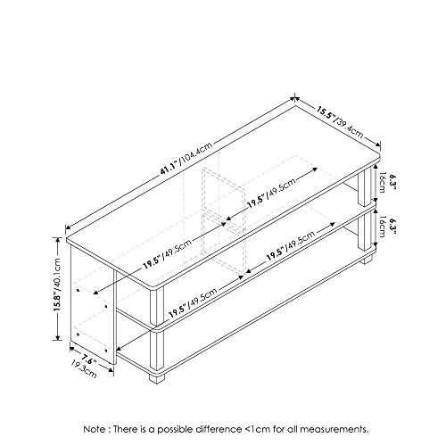 Furinno Beginning TV Stand, Espresso