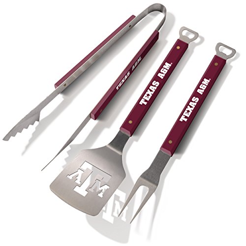 YouTheFan 9028680 NCAA Syracuse Orange Spirit Series 3-Piece BBQ Set, 22" x 9", Team Colors