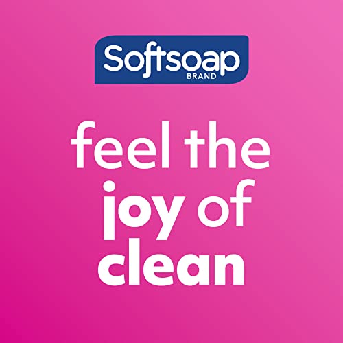 Softsoap Limited Edition Liquid Holiday Hand Soap and Moisturizing Body Wash Bundle, Including Peppermint and Pine Liquid Hand Soaps, Vanilla and Peppermint Body Washes, 4 Piece Gift Set