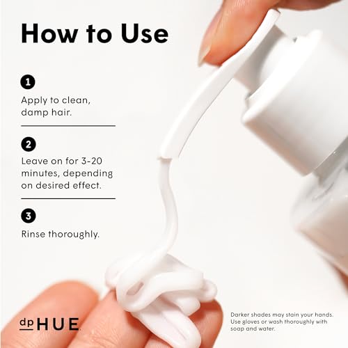 dpHUE Gloss+, Medium Brown - 6.5 oz - Semi-Permanent Hair Color & Conditioner - Lasts Up to Eight Washes - Paraben, SLS & SLES Sulfate Free - Vegan, Leaping Bunny Certified