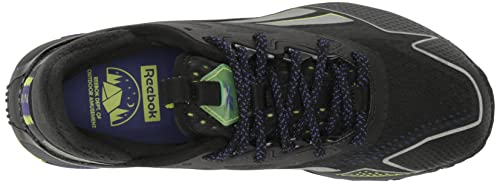 Reebok Unisex Nano X2 Tr Adventure Cross Trainer, Black/Bold Purple/Acid Yellow, 11 US Men