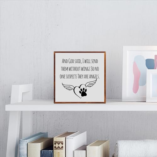 Funny Bathroom Quotes Bathroom Dog Decor Home Toilet Humor Sign Wooden Box Sign for Bedroom Bathroom Home Farmhouse Coffe Bar Wood Square Box Sign for Tabletop Bookshelf Tiered Tray Wall Decor