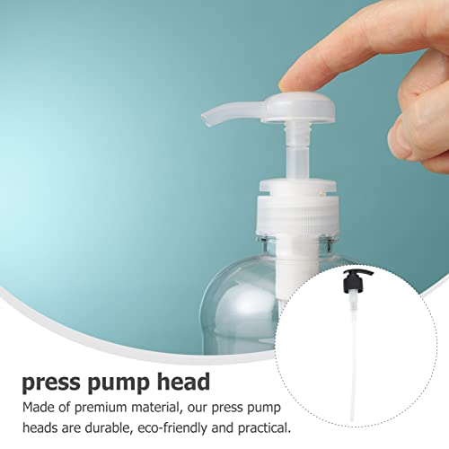ULTECHNOVO Lotion Dispenser Body Lotion 4pcs Body Wash Hand Soap Pump Head Replacement Press Pump Press Head Pp Bathroom s Hand Lotion Bathroom Lotion Dispensers