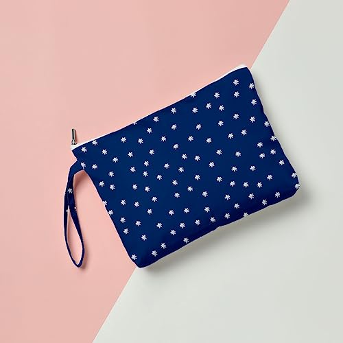 Fokongna Wet Bag, Travel Makeup Bag, Wet Dry Bag, Wet Bag for Swimsuit, Beach Pool Diapers Dirty Yoga Gym Clothes Zipper Pouch for Women Sister Friends Wet Bag Ocean Sea Shells Beach Starfish.361