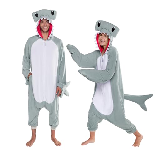 Funziez! Narwhal Costume -Adult Costume - One Piece Animal Pajama