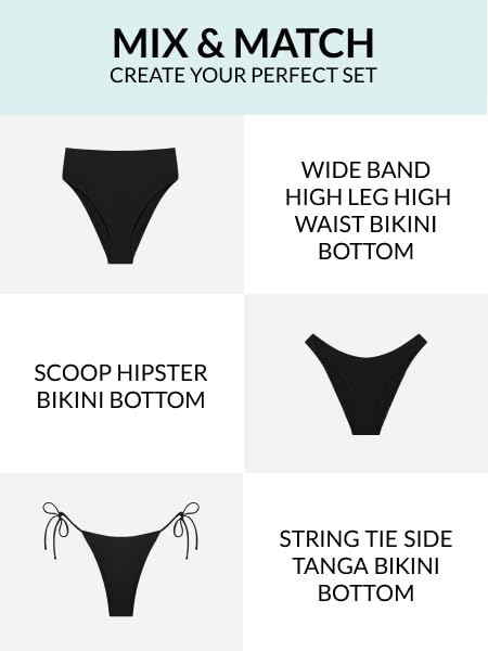 Sports Illustrated Women's Standard Double Ring Bralette Bikini Top, Black