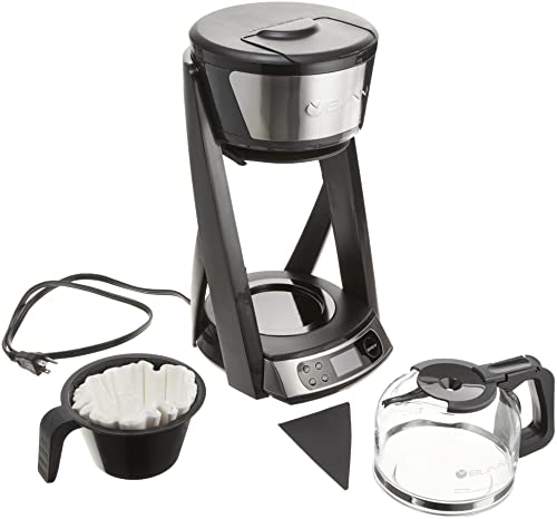 BUNN Heat N Brew Programmable Coffee Maker, 10 cup, Stainless Steel, HB