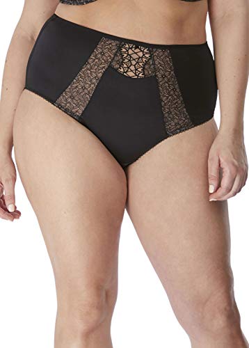 Elomi womens Sadie Full Briefs, Black, Medium US