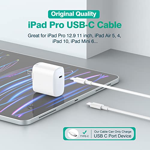 IFEART 3.3 FT/1M USB C to USB C Cable for iPhone 16 15 Pro Max Plus, MacBook Air MacBook Pro Charger, iPad Pro 13 12.9 11 inch, iPad Air 5 4, Mini 6, Pixel