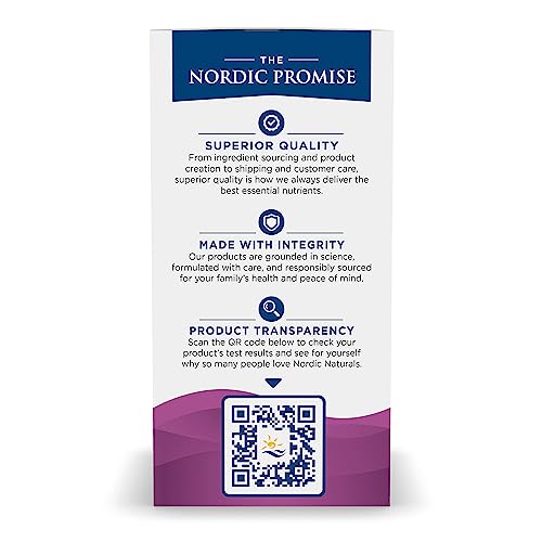 Nordic Naturals Omega Woman, Lemon - 120 Soft Gels - 500 mg Omega-3 + 800 mg Evening Primrose Oil - Healthy Skin, Hormonal Balance, Optimal Wellness - Non-GMO - 60 Servings