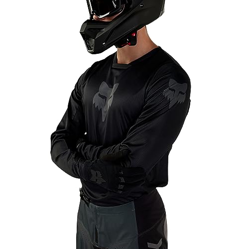 Fox Racing 180 Blackout Motocross Jersey, Black, X-Small