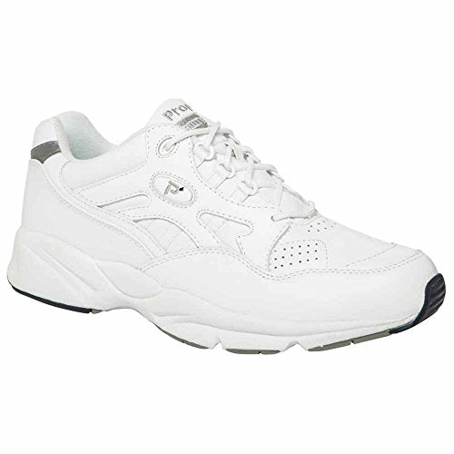 Propet Mens Stability Walker Walking Walking Sneakers Shoes - White - Size 8.5 2E