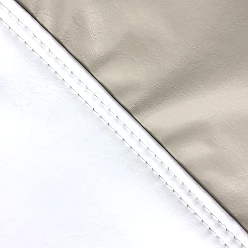 E-SeaRider Wedge Marine Beanbag (White/Beige, Small)