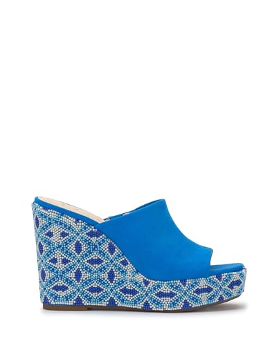 Jessica Simpson Women's SHANTELL4 Wedge Sandal, Tobacco, 11