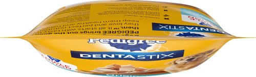 PEDIGREE DENTASTIX Large Dog Dental Treats Original Flavor Dental Bones, 1.66 lb. Pack (32 Treats)