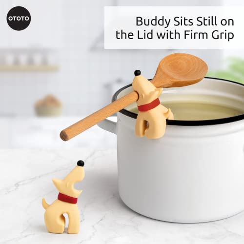 Funny Spoon Holder by OTOTO - Spoon Rest for Stove Top - Cooking Gadgets, Cooking Gifts, Cool Kitchen Gadgets, Cool Gifts, Cute Kitchen Accessories