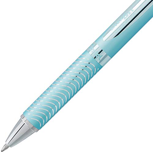 Pentel® EnerGel™ Alloy RT Gel Pen, Medium Point, 0.7 mm, Black Barrel, Black Ink