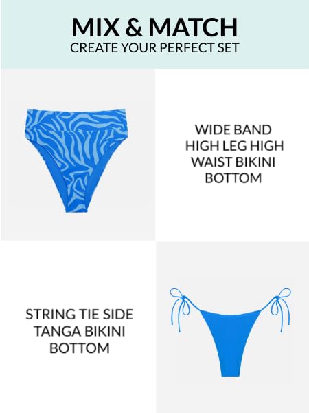 Sports Illustrated Women's Standard Ruffle Cutout Bralette, Azure