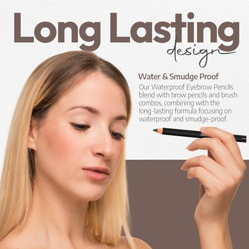 Sorme' Treatment Cosmetics Natural Definitive Waterproof Eyebrow Pencil, Rich Brown, 0.04 Ounce (Pack of 1)