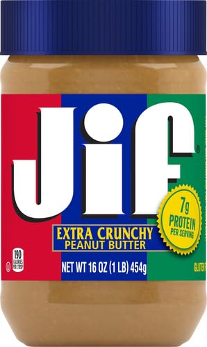 Jif Extra Crunchy Peanut Butter, 16 Ounces