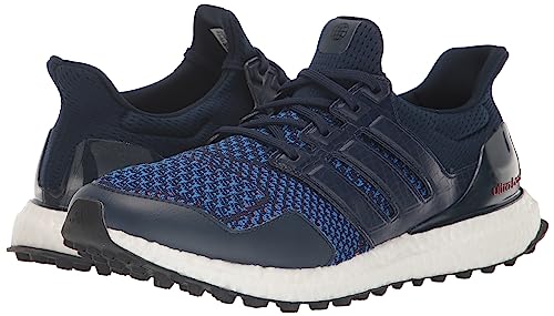 adidas Unisex Ultraboost Spikeless Golf Shoes, Lucid Lemon/Core Black, 9