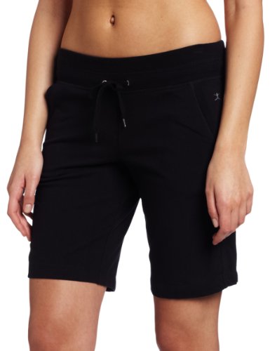 Danskin Women's Essentials Bermuda Short, Black, X-Small