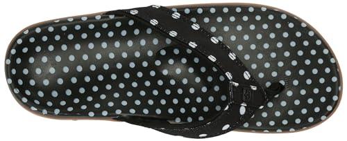 Spenco Women's Yumi Nuevo Dot Flip-Flop, Red, 10 Wide