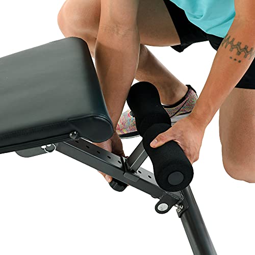 Fitness Reality 1000 Super Max - Adjustable Weight Bench Press for Incline Decline Workouts & Strength Training - Foldable for Home Gym - 800 Pound Capacity