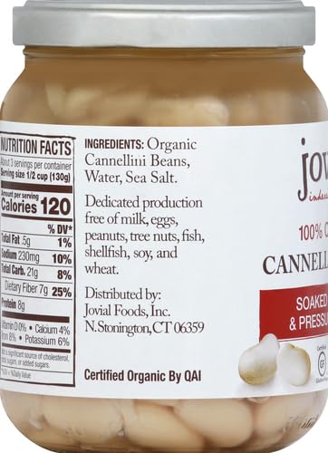 Jovial Organic Cannellini Beans, 13 oz
