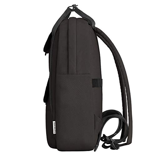 Travelon Origin-Anti-Theft-Daypack Backpack-SILVADUR Treated, Black, One Size