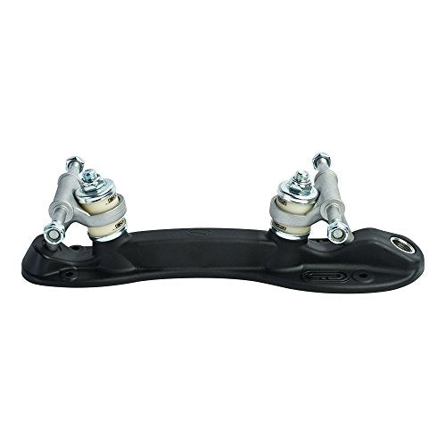 Riedell R3 Roller Skate - Quad Roller Skate for Indoor/Outdoor | Black | Size 1