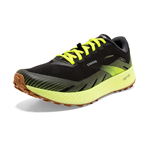 Brooks Catamount Men's Trail Running Shoe - Blue/Lime/Biscuit - 12