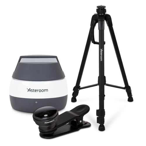 Asteroom 360 Camera 3D Virtual Tour Real Estate Kit - Gear Includes: Tripod, Digital Camera Rotator, Fisheye Cam Lens (Asteroom Phone Case Not Included, Purchased Separately on Amazon)