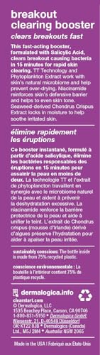 Dermalogica Clear Start Breakout Clearing Booster (1 Fl Oz) Acne Spot Treatment with Salicylic Acid - Clears Breakouts & Locks in Moisture To Soothe Irritation