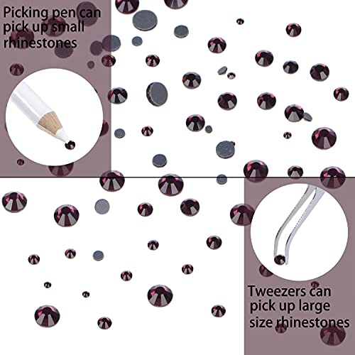 LPBeads 3000 Pieces SS16 Paradise Shine Hotfix Rhinestones Flatback Round Crystal Glass Rhinestones Gems for Crafts Nail Face Art Clothes Shoes Bags DIY