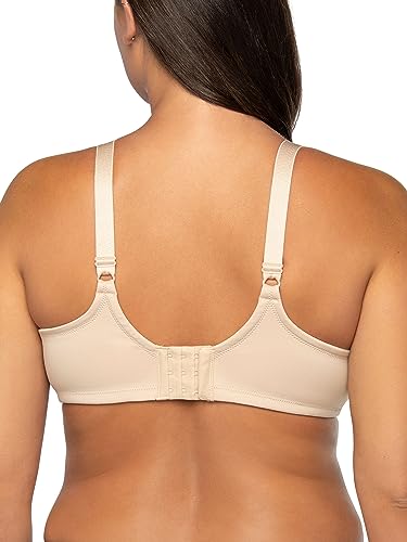 Vanity Fair womens Full Figure Beauty Back Smoothing Bra, Underwire - Beige, 38DD US