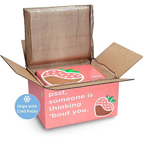 A Gift Inside Made with Ghirardelli Love is Sweet Chocolate Covered Strawberries - 12 Berries