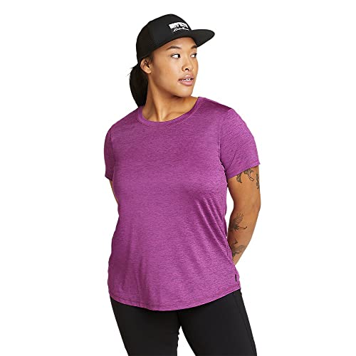 Eddie Bauer Women's Resolution Short-Sleeve T-Shirt, Grape, Small