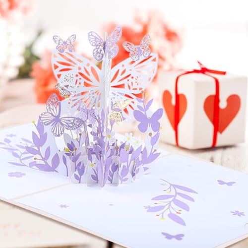 Happy Birthday Card Pop Up, 3D Birthday Greeting Card with Envelope Removable Blank Note Card, Cute Birthday Card for Kids