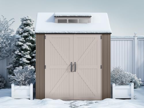 Rubbermaid 7 ft. x 7 ft. Easy Install Shed